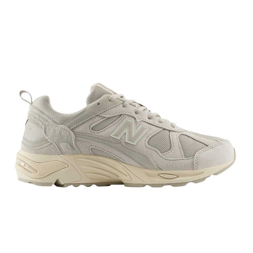 New Balance Mens 878 Suede Sneakers / Timber Wolf